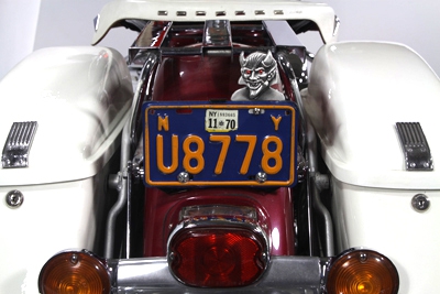 レッドアイ デビル ライセンスプレート トッパー V Twin ブイツイン ハーレーパーツ通販のアンバーピース