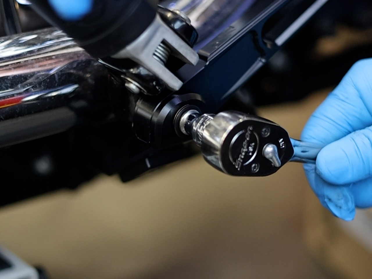 ブレーキアーム取り付け手順2