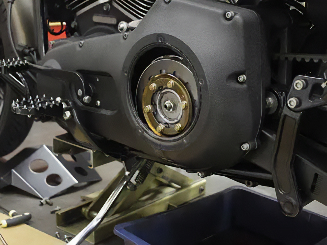 プライマリーオイルの抜き取り