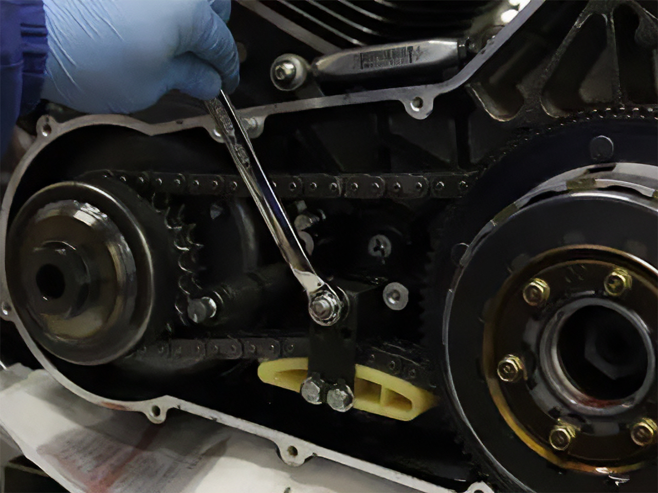 クラッチ周りの取り外し