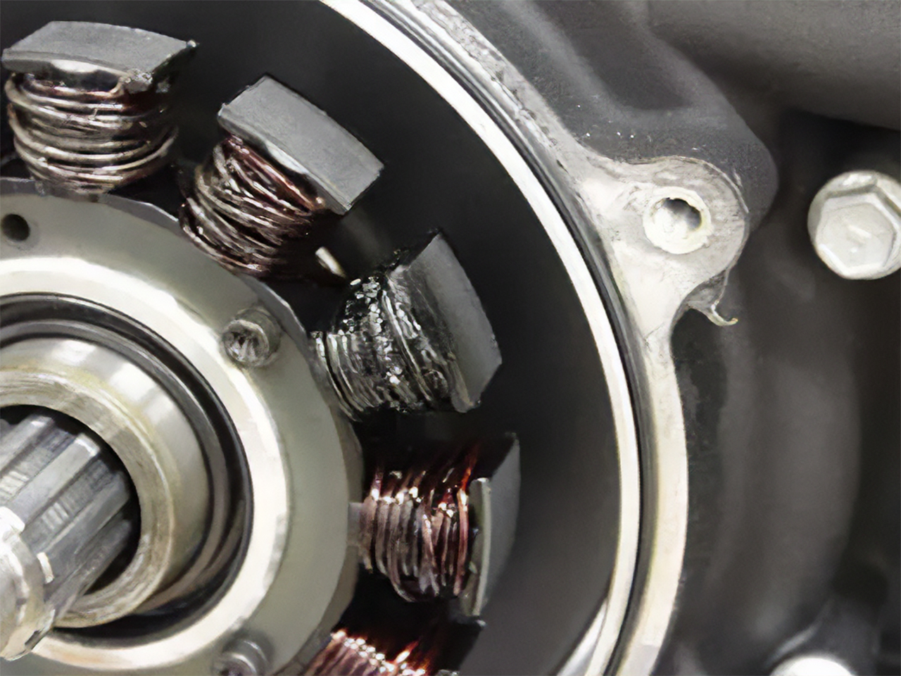 ステーターコイルの状態確認