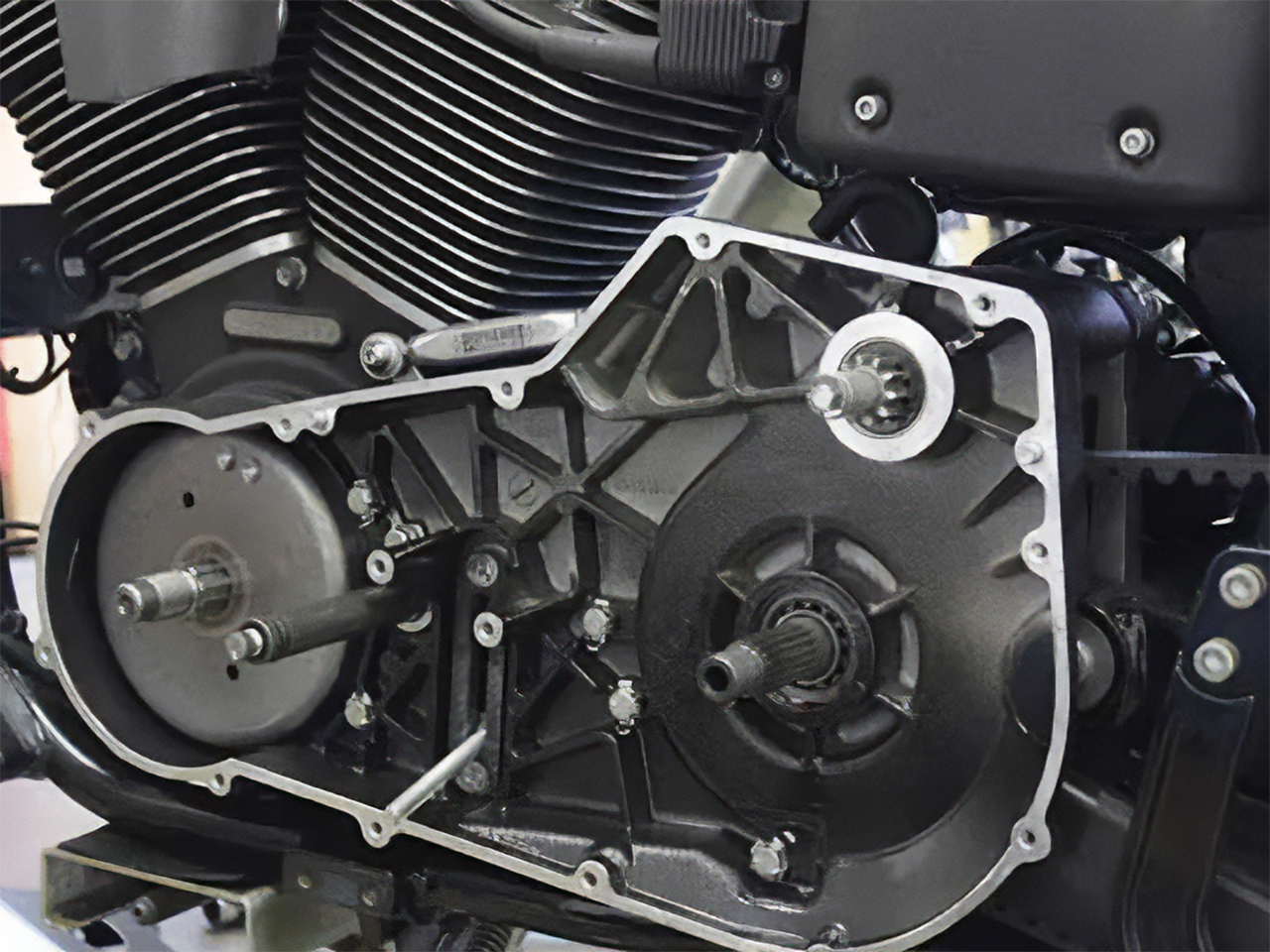 その後、パーツの取り付け