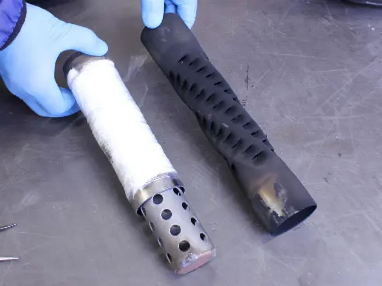 ←と標準バッフル