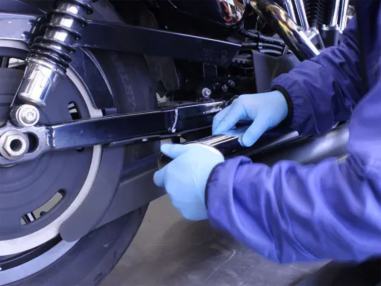 バッフルを差し込む