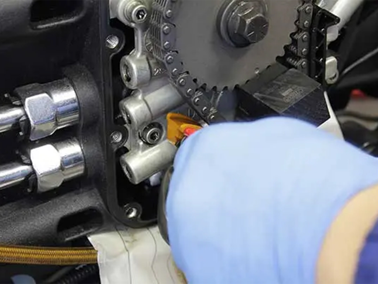 ツールでの固定2