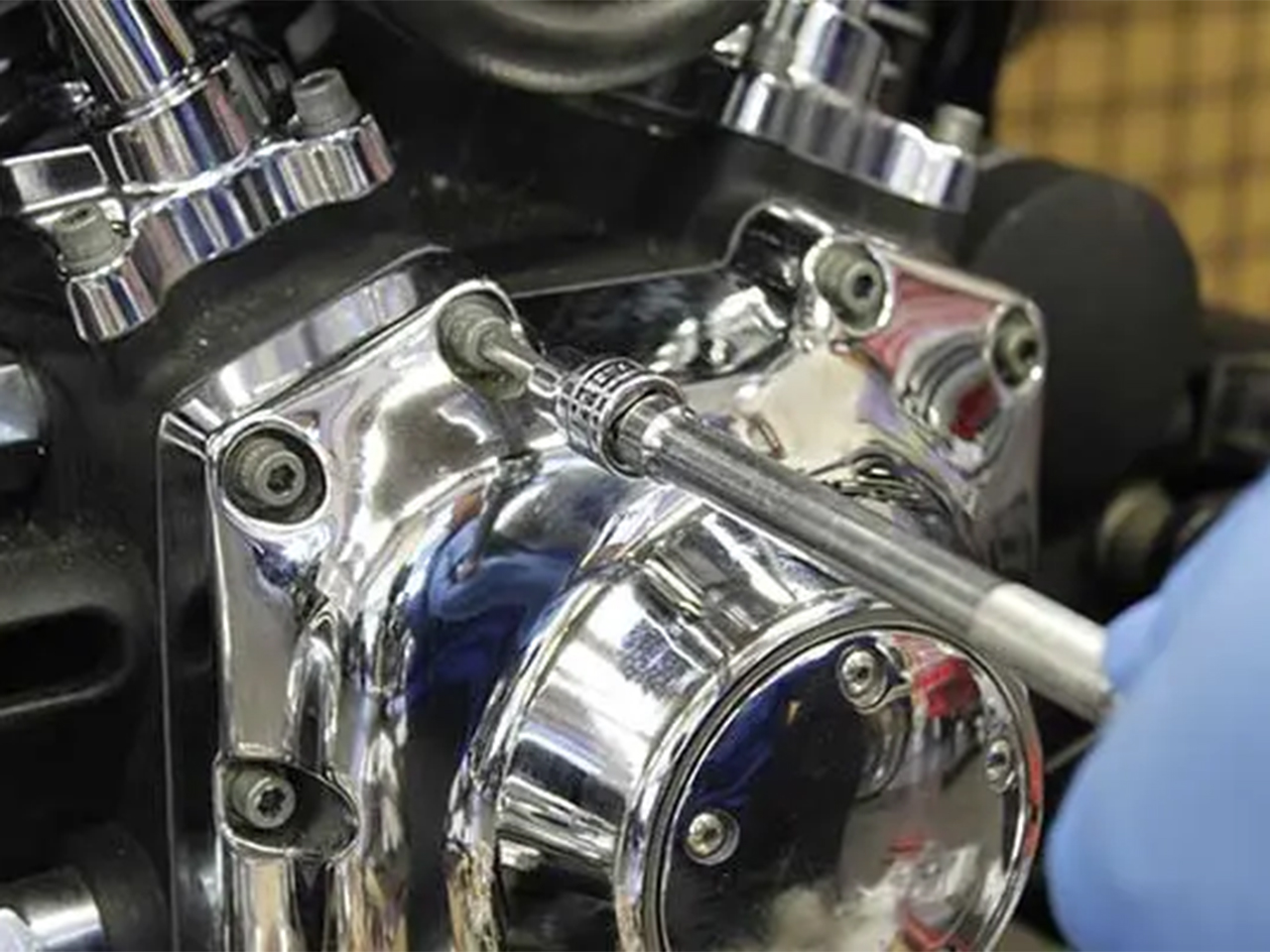 新しいガスケットの組付け