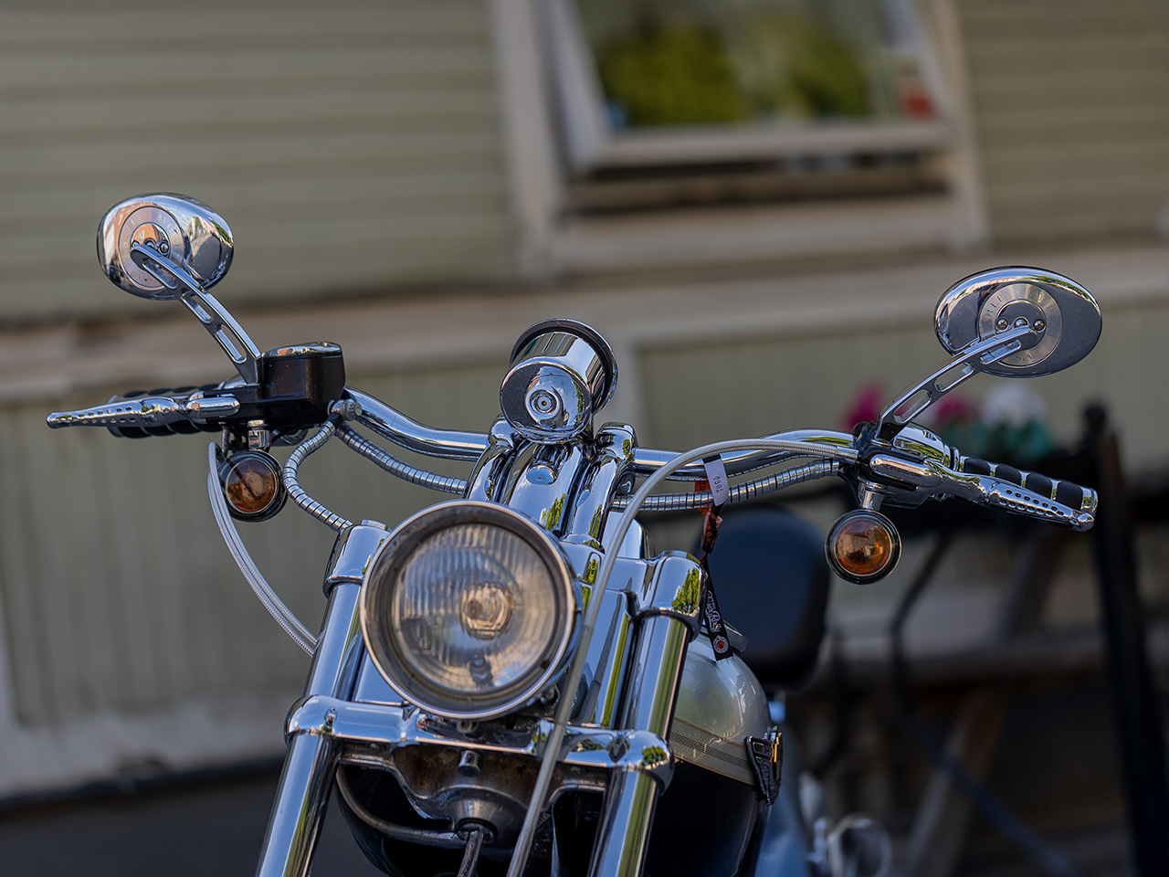 ハーレーとヒートグリップ