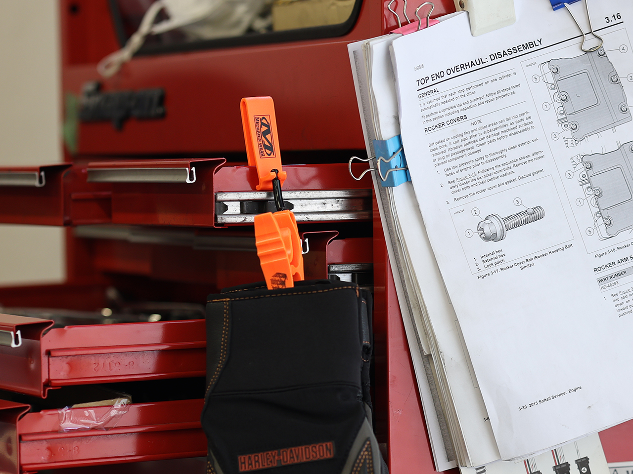 ガレージで使ってる