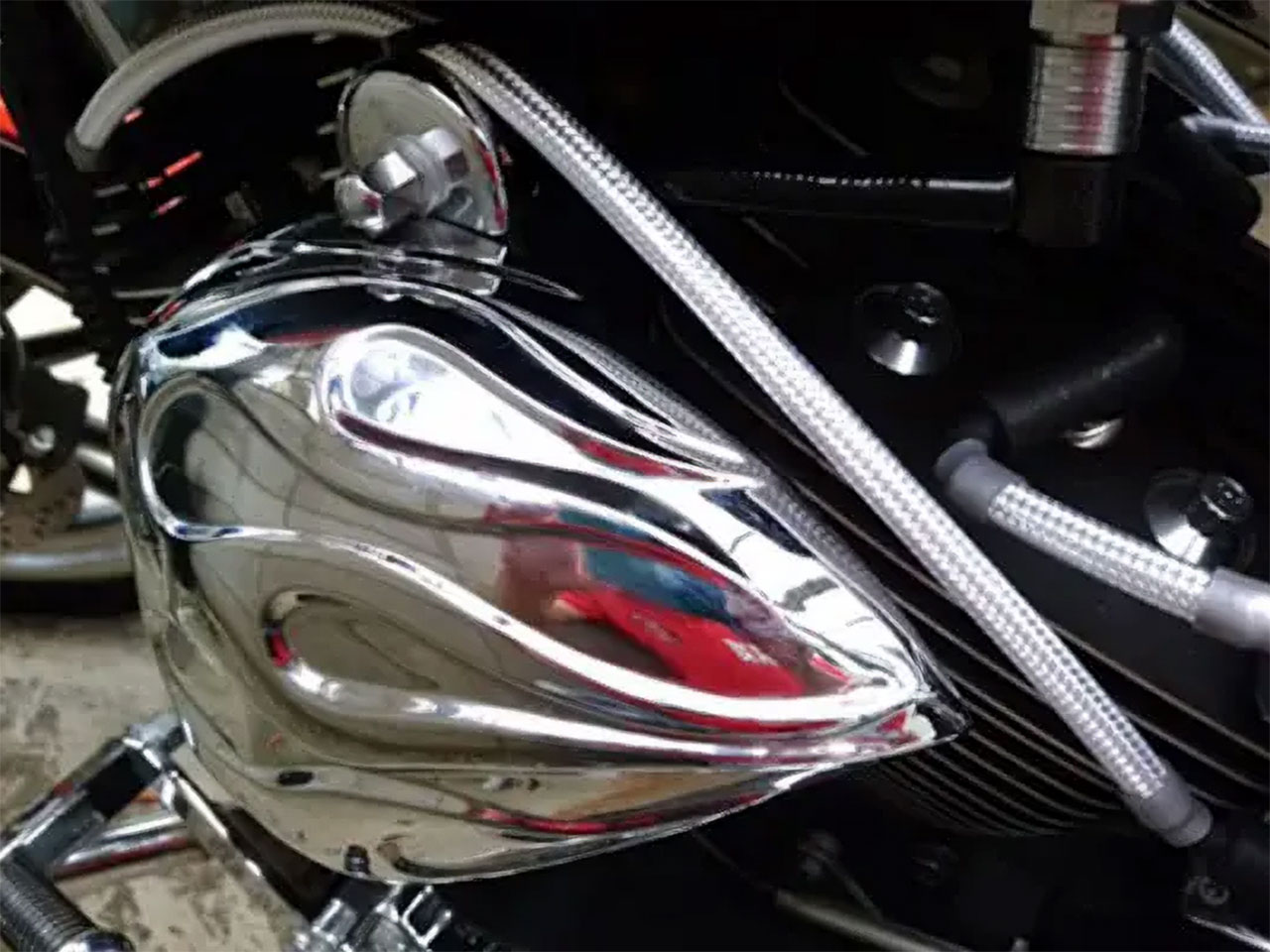 プラグワイヤーとハーレー