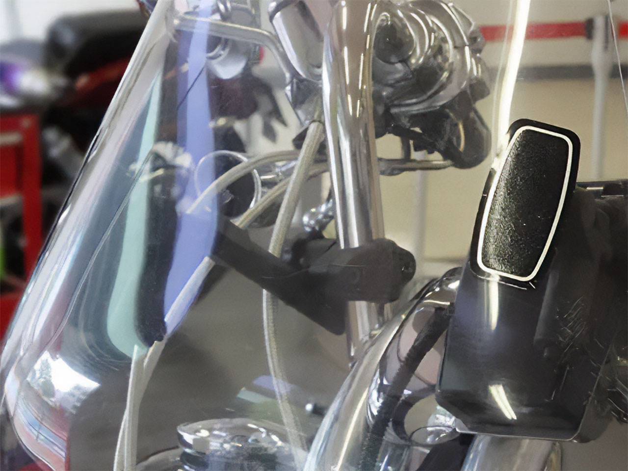 シールドを濡らす