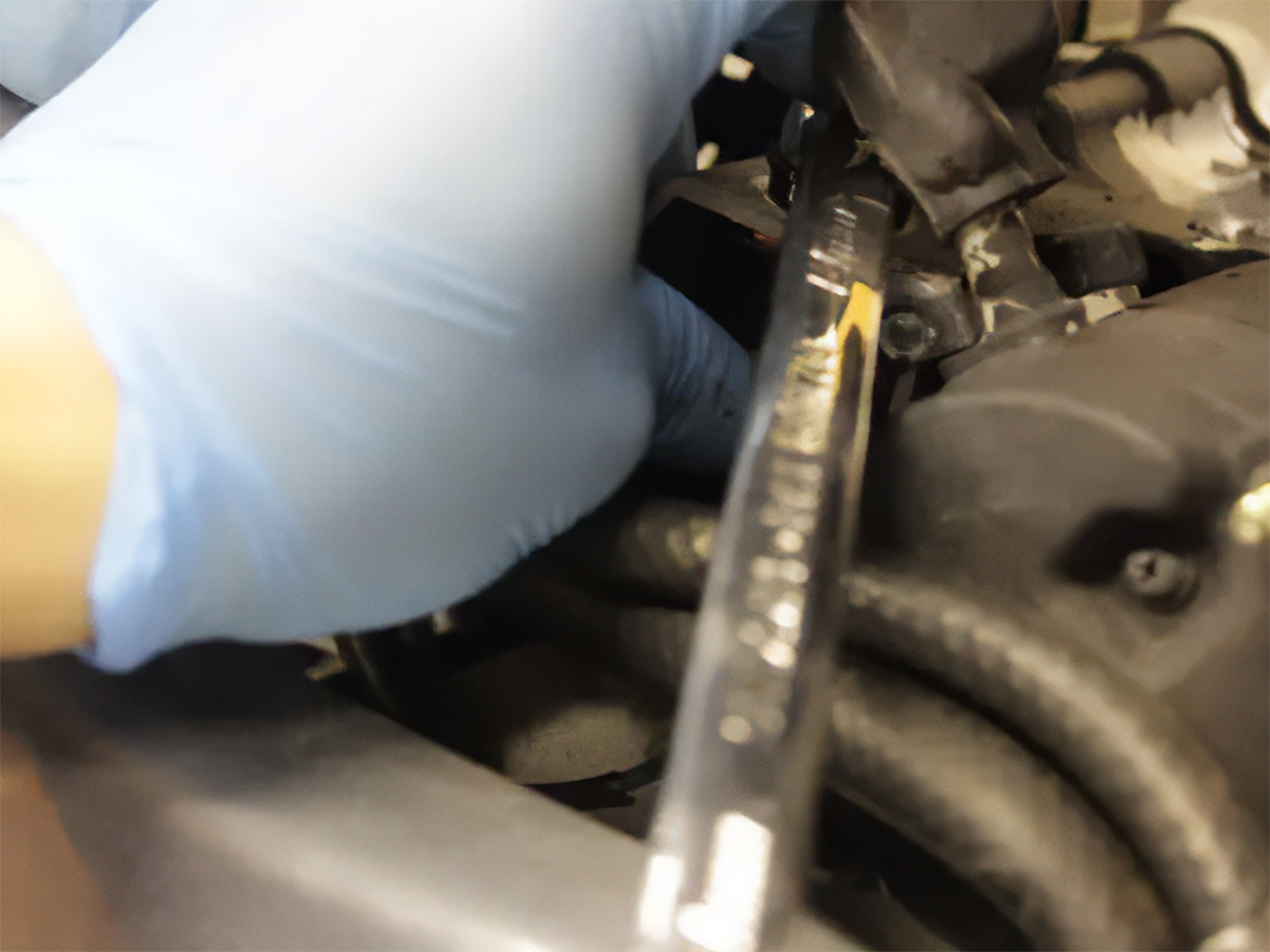 スターターソレノイドの取り付けポイント2