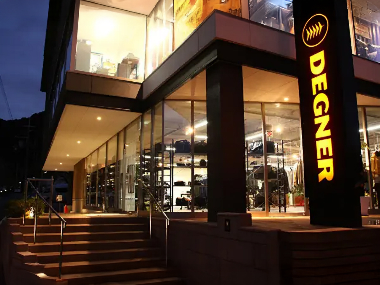 デグナー店舗の外観