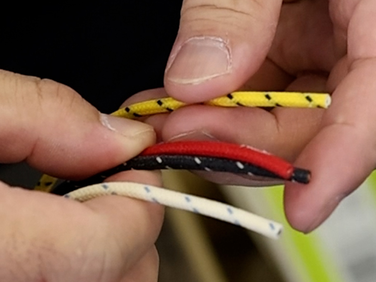 マスタングのソロシートとビブ