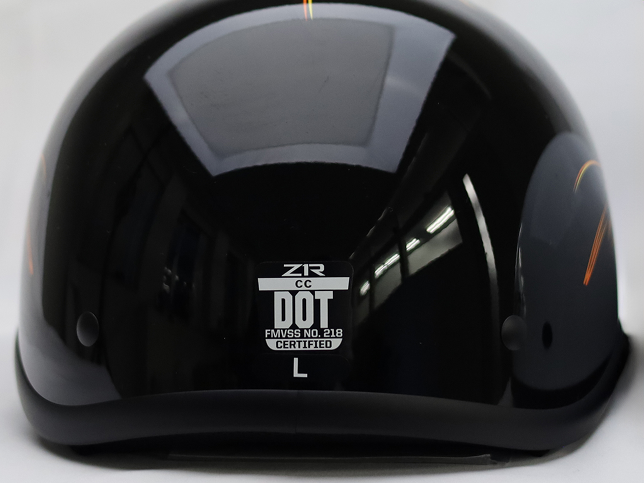 Z1RヘルメットのDOTマーク