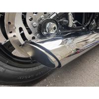 VANCE&HINES ツインスラッシュ 4インチ スリップオンマフラー クローム
