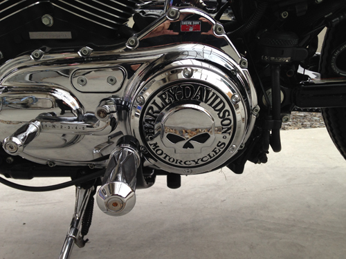 スカル ダービーカバー - Harley Davidson | アンバーピース